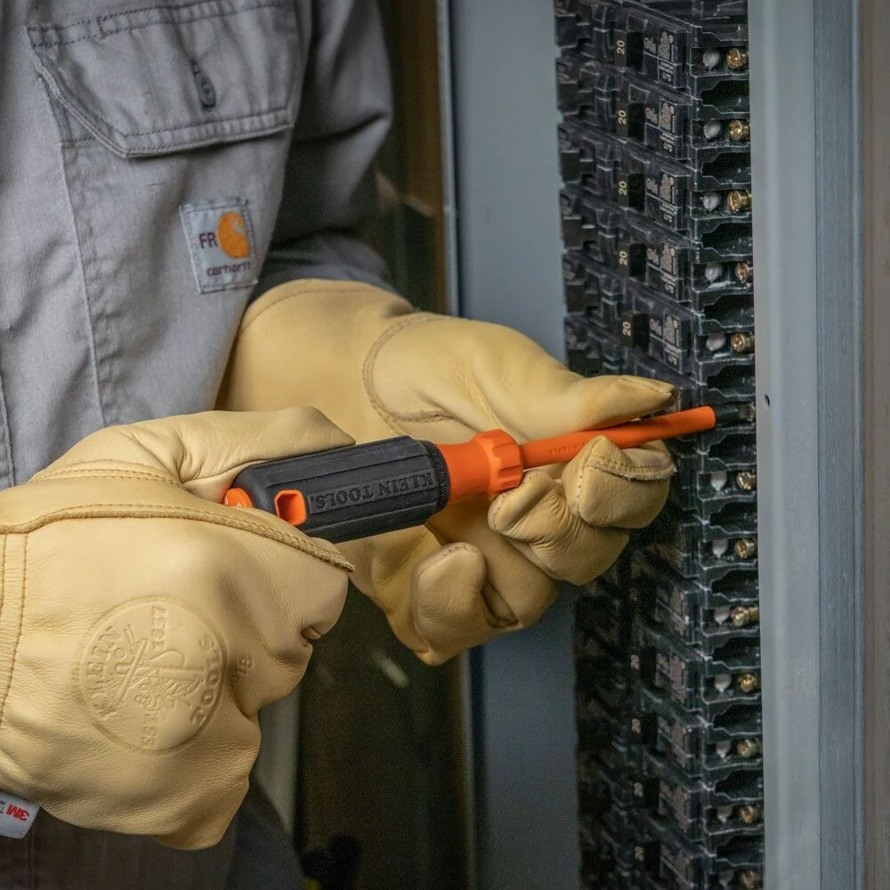 Klein 6824INS Insulated Screwdriver, 1/4" Cabinet Tip, 4" Round Shank - Image 9