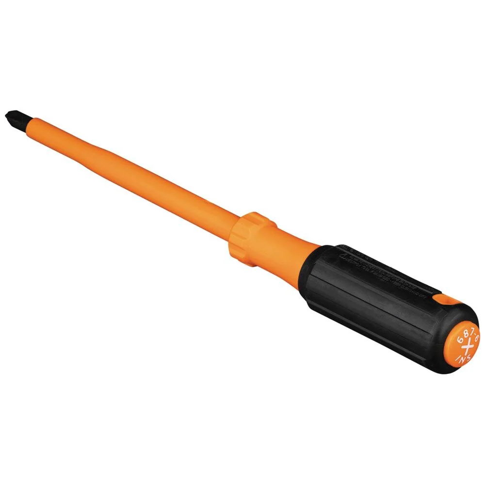Klein 6876INS Insulated Screwdriver, #3 Phillips Tip, 6" Shank - Image 2