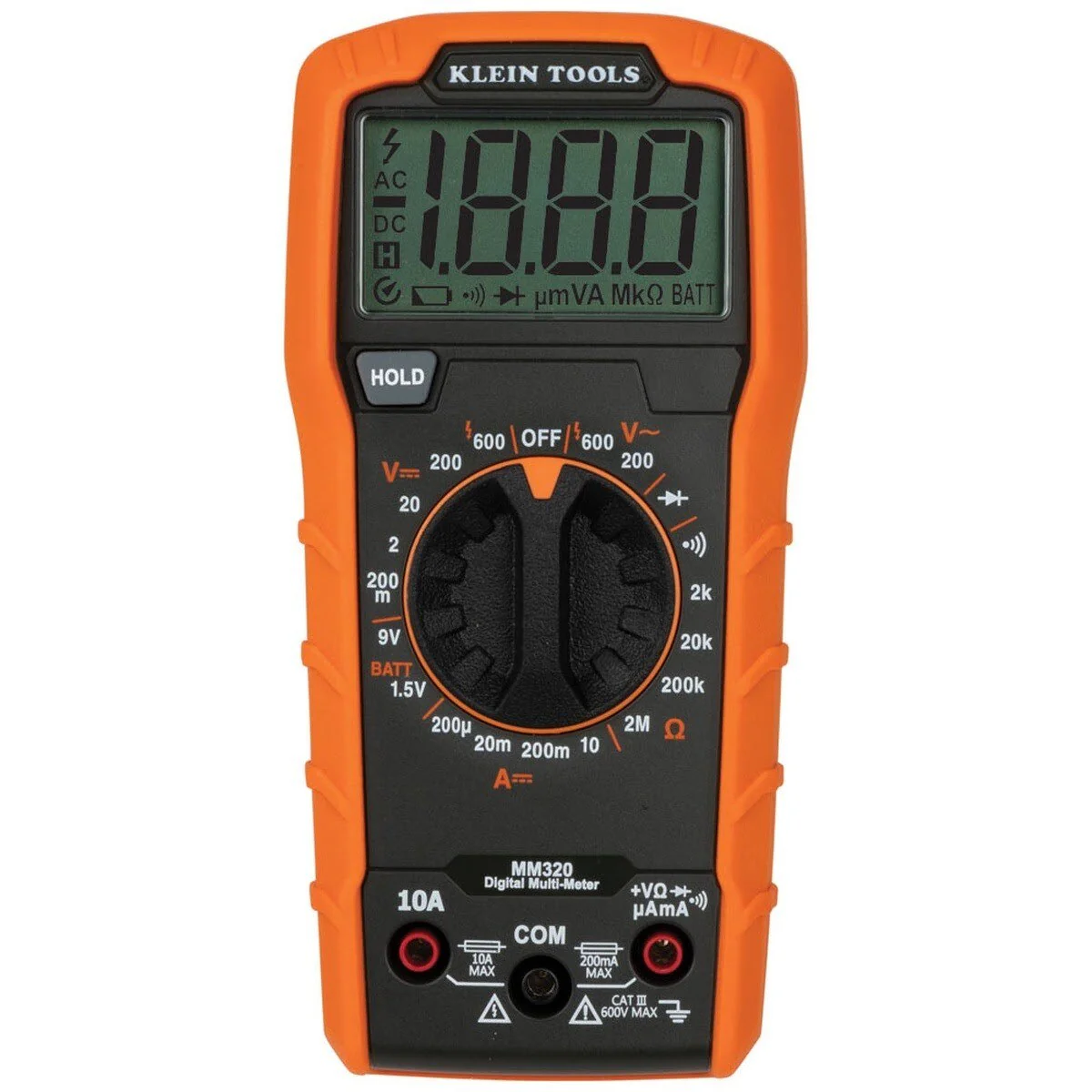Klein 69355 Premium Electrical Test Kit with Multimeter, Non-Contact Voltage Tester and GFCI Receptacle Tester - Image 4