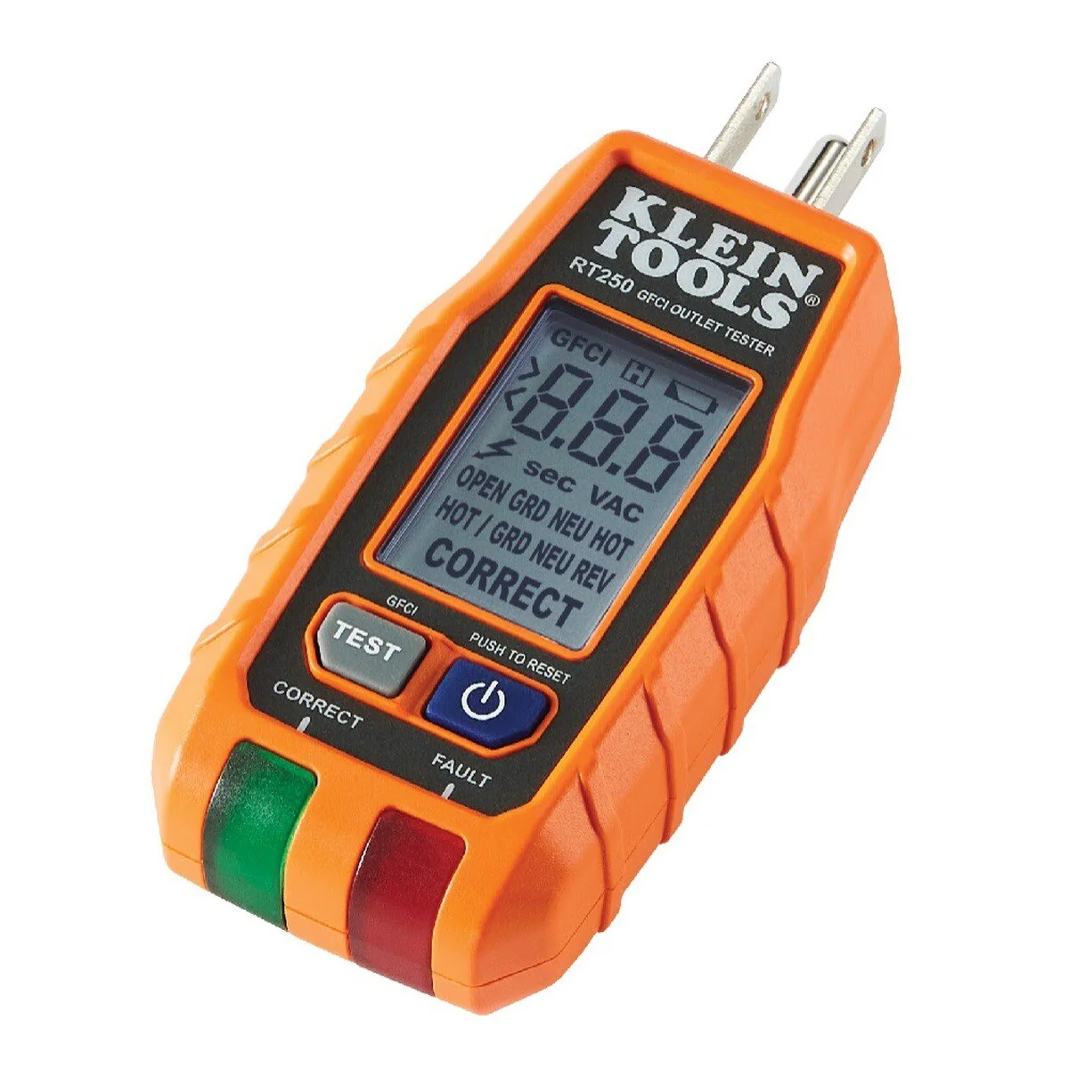 Klein 69355 Premium Electrical Test Kit with Multimeter, Non-Contact Voltage Tester and GFCI Receptacle Tester - Image 8