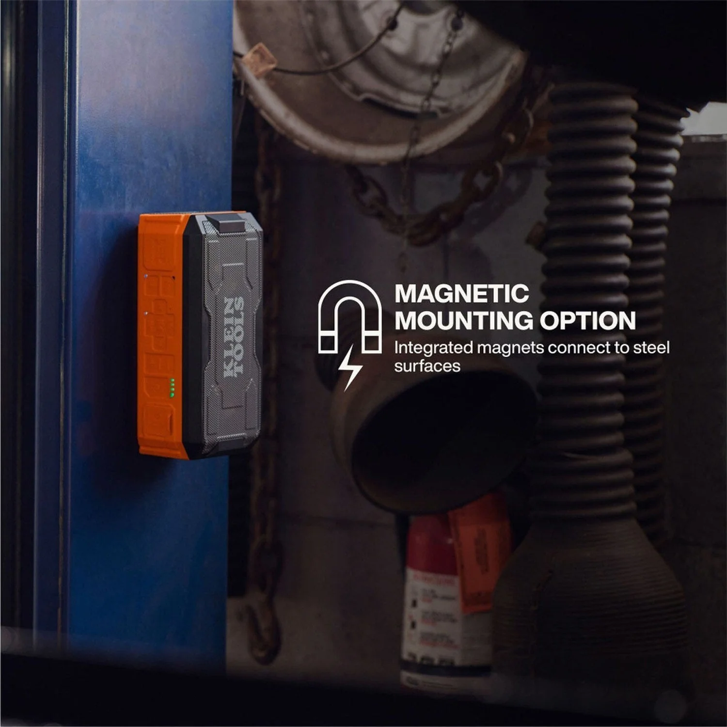 Klein 69365MB MODbox Bluetooth Jobsite Speaker with IP67, 30W Output and Power Bank - Image 6