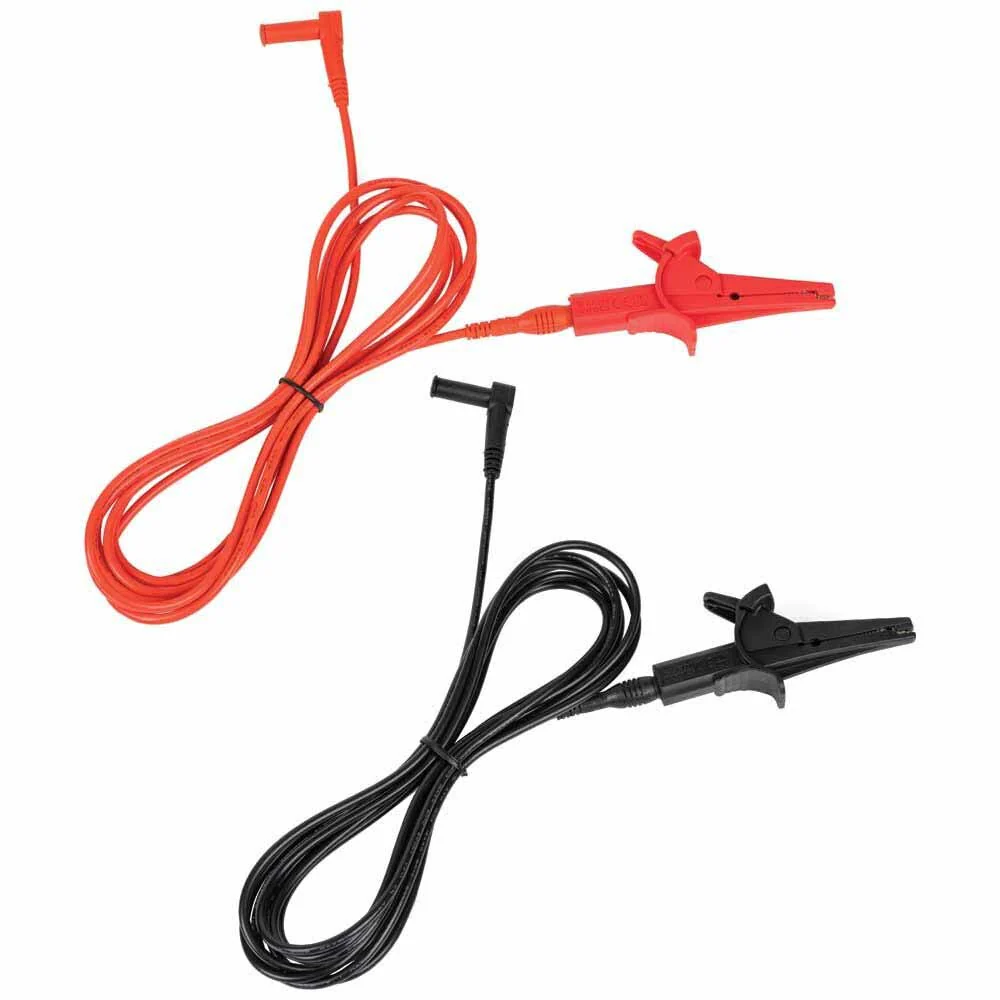 Klein 69367 Heavy-Duty Alligator Clip Test Leads, 10' - Image 3