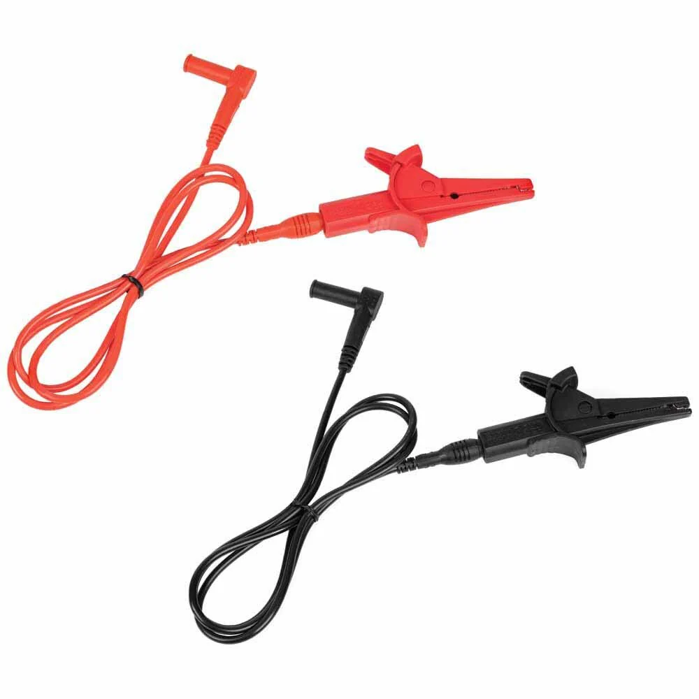 Klein 69381 Heavy-Duty Alligator Clip Test Leads, 3' - Image 3