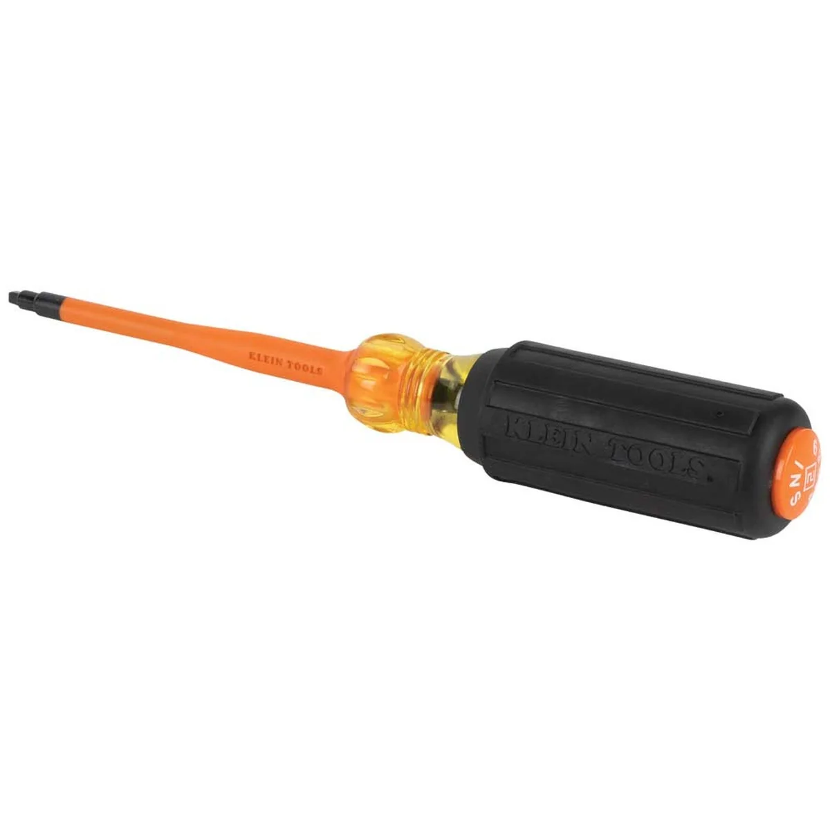 Klein 6944INS Slim-Tip 1000V Insulated Screwdriver, #2 Square, 4-Inch Round Shank - Image 3