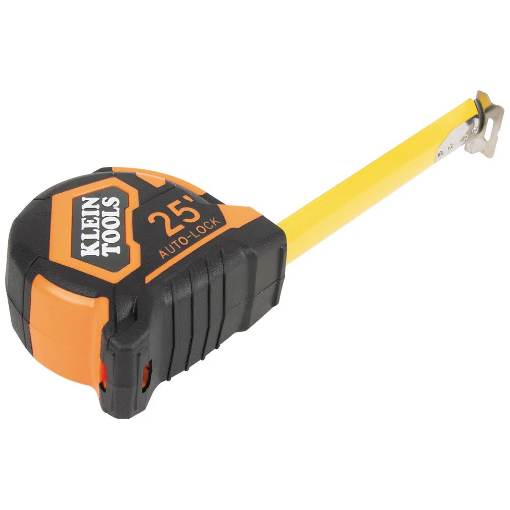 Klein 9125AL Tape Measure, 25' Single-Hook Auto-Lock - Image 4