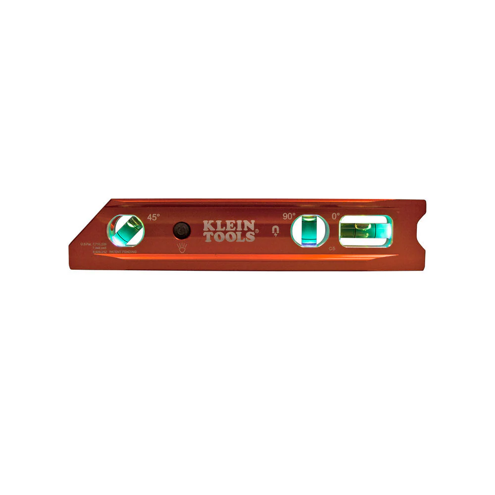 Klein 935RBLT Lighted Torpedo Billet Level, Rare Earth Magnet - Image 3