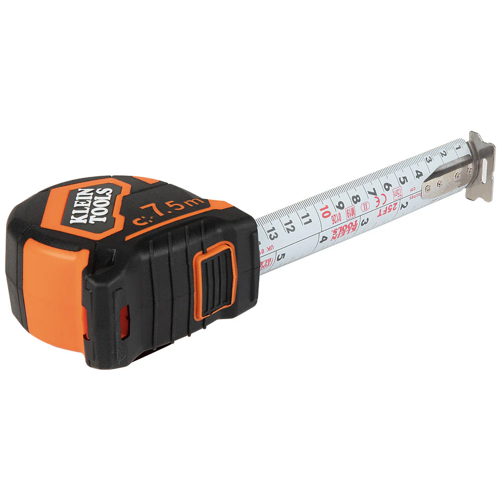 Klein 9375 7.5-Meter Magnetic Double-Hook Tape Measure - Image 4