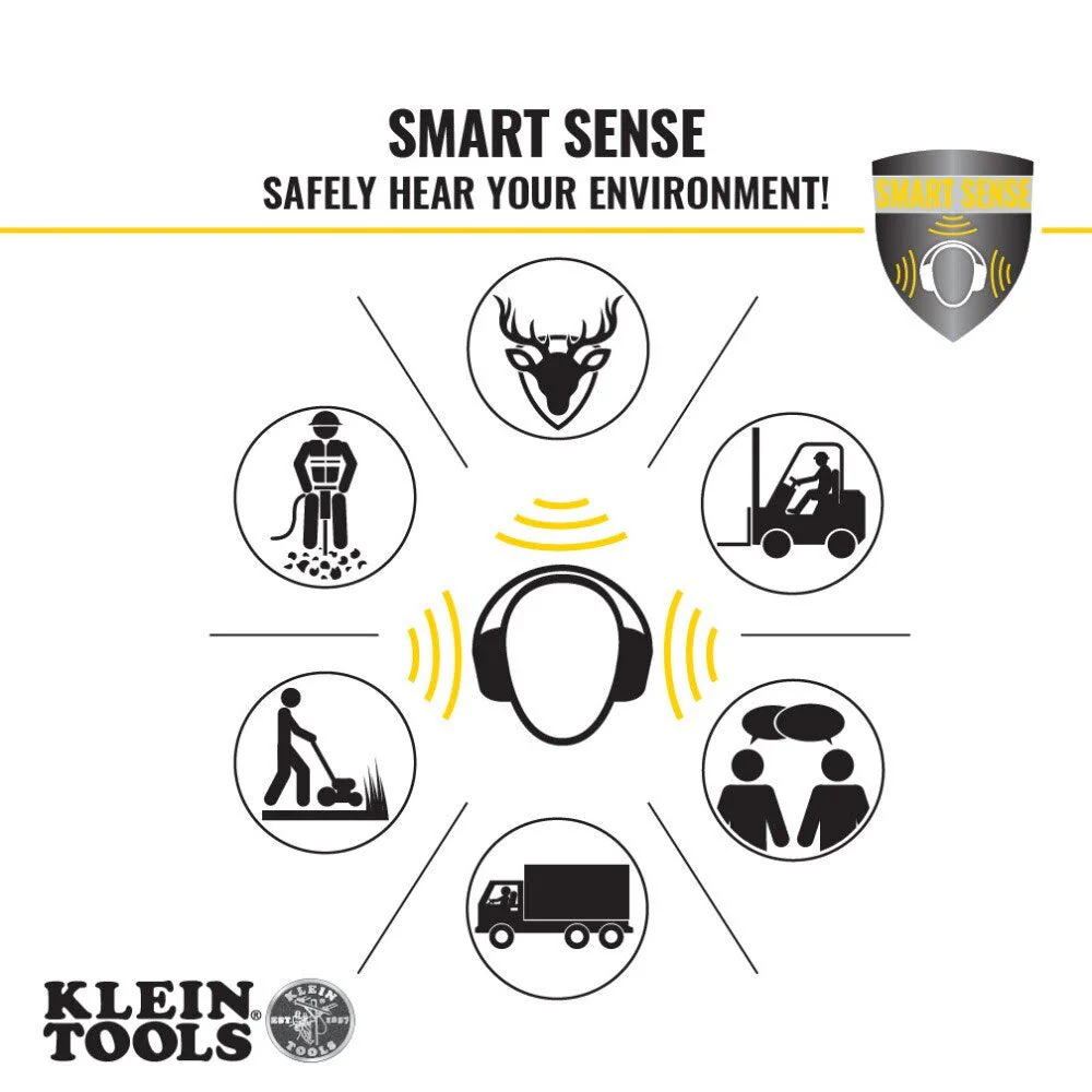Klein AESEM1S Situational Awareness Bluetooth Earmuffs - Image 4
