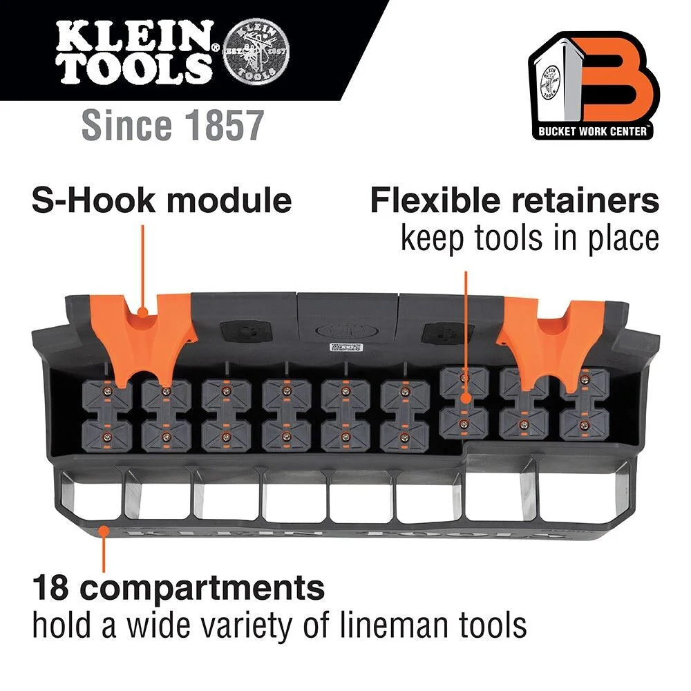 Klein BC501S Hard Tool Storage Module, S-Hook - Image 4