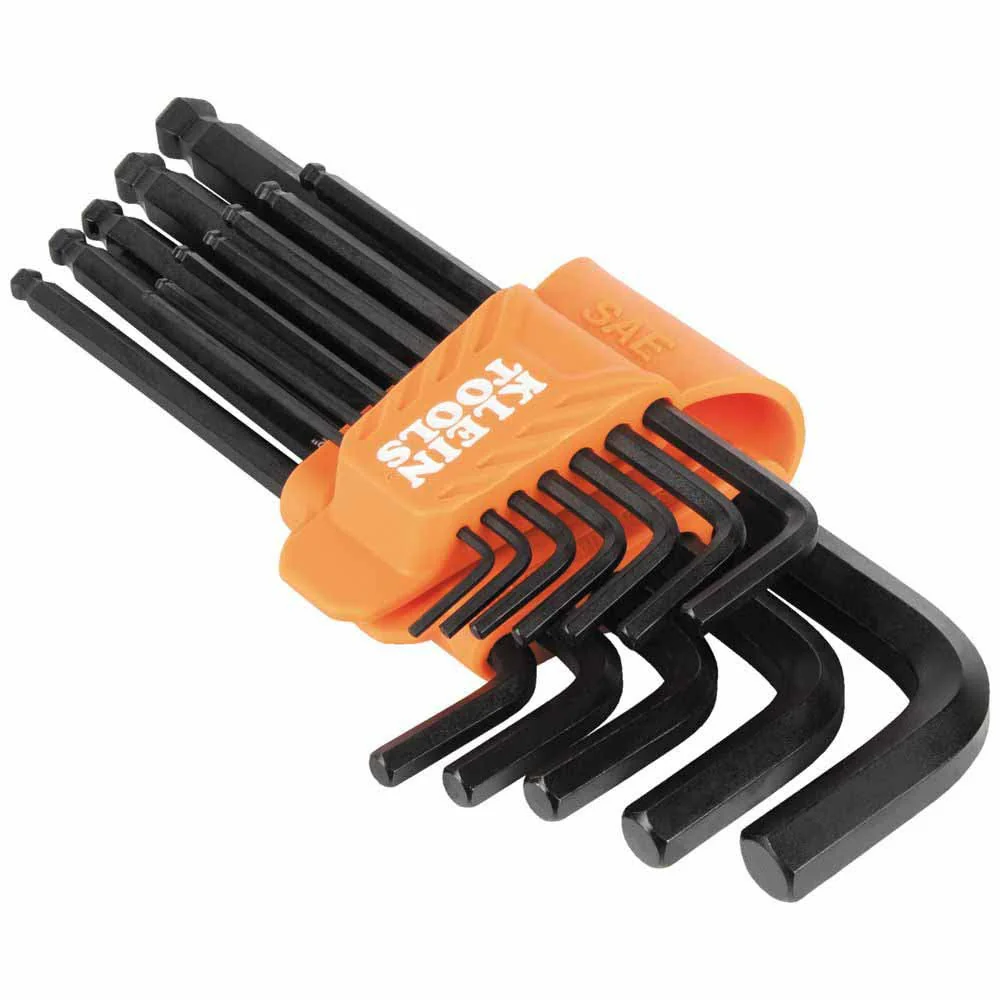 Klein BLS12 L-Style Ball-End Hex Key Wrench Set, SAE, 12-Piece - Image 5