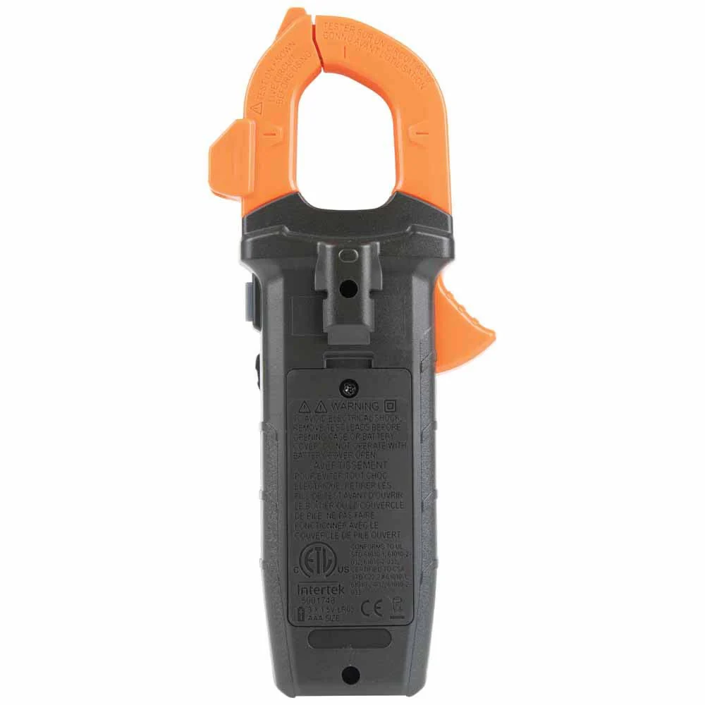 Klein CL120 Digital Clamp Meter, AC Auto-Ranging 400 Amp - Image 4