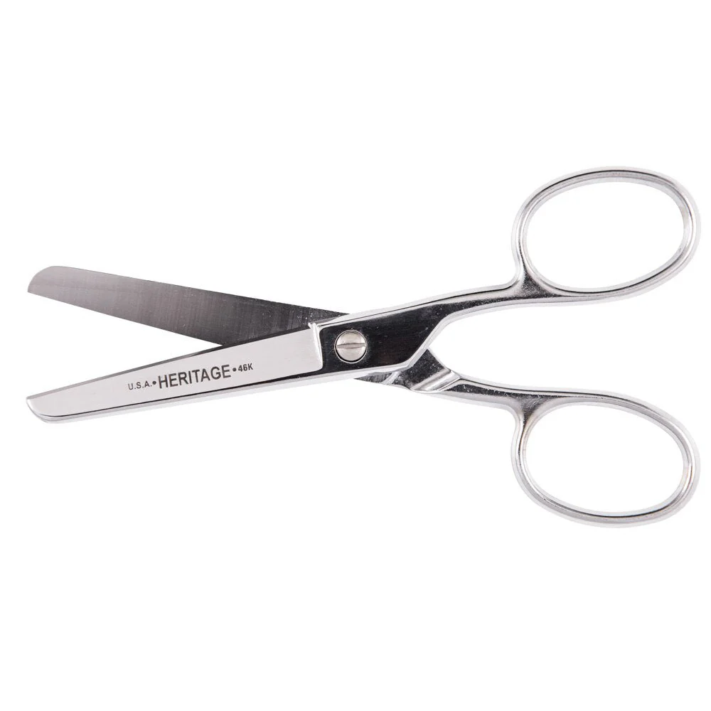 Klein G46HC Safety Scissors w/Large Rings, 6" - Image 2