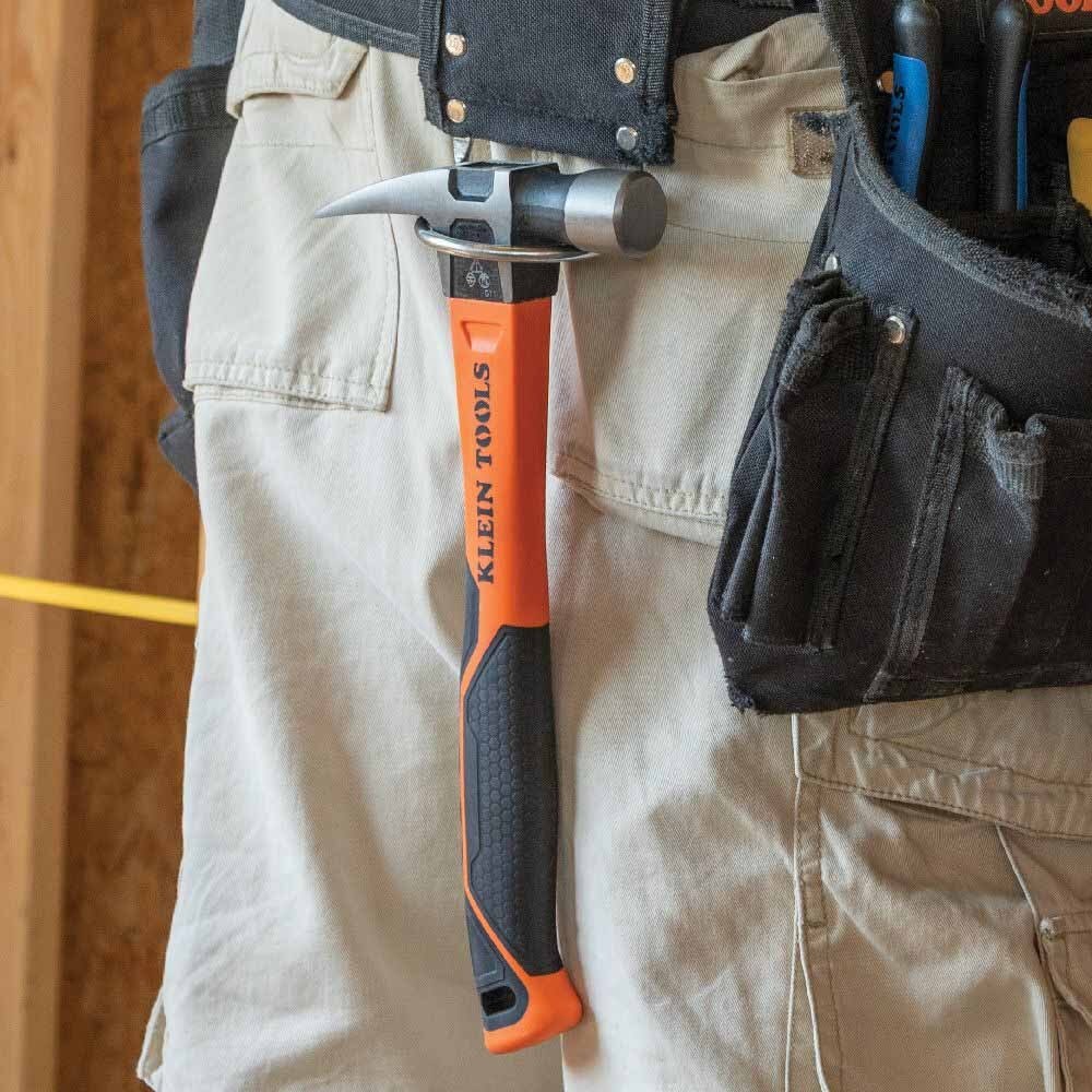 Klein H80816 Straight-Claw Hammer, 16 oz, 13" - Image 9