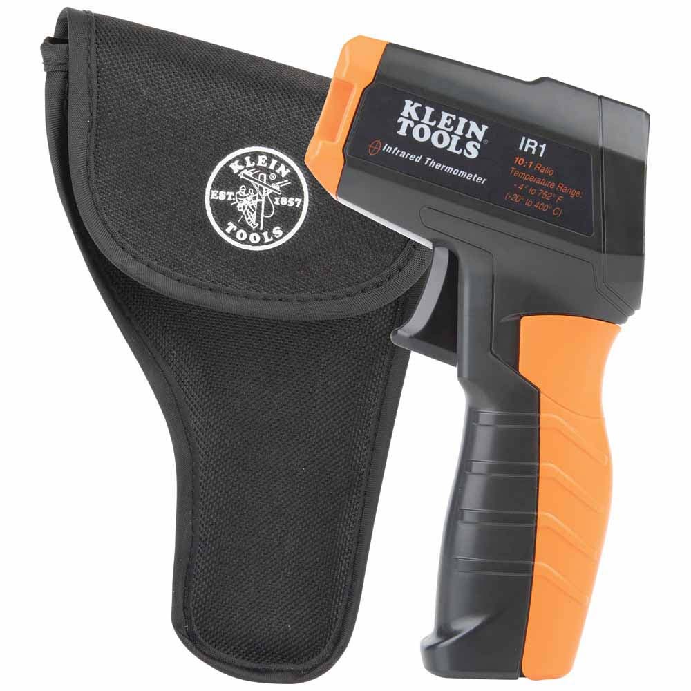 Klein IR1 Infrared Digital Thermometer with Targeting Laser, 10:1 - Image 7