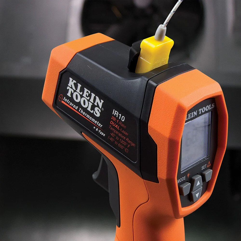 Klein IR10 Dual-Laser Infrared Thermometer, 20:1 - Image 6