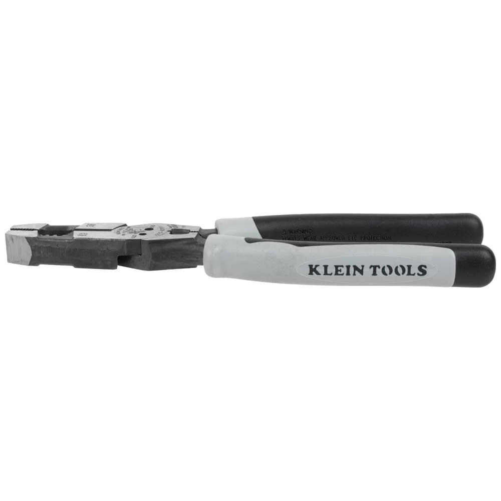 Klein J2159CRTP Hybrid Pliers with Crimper, Fish Tape Puller and Wire Stripper - Image 2