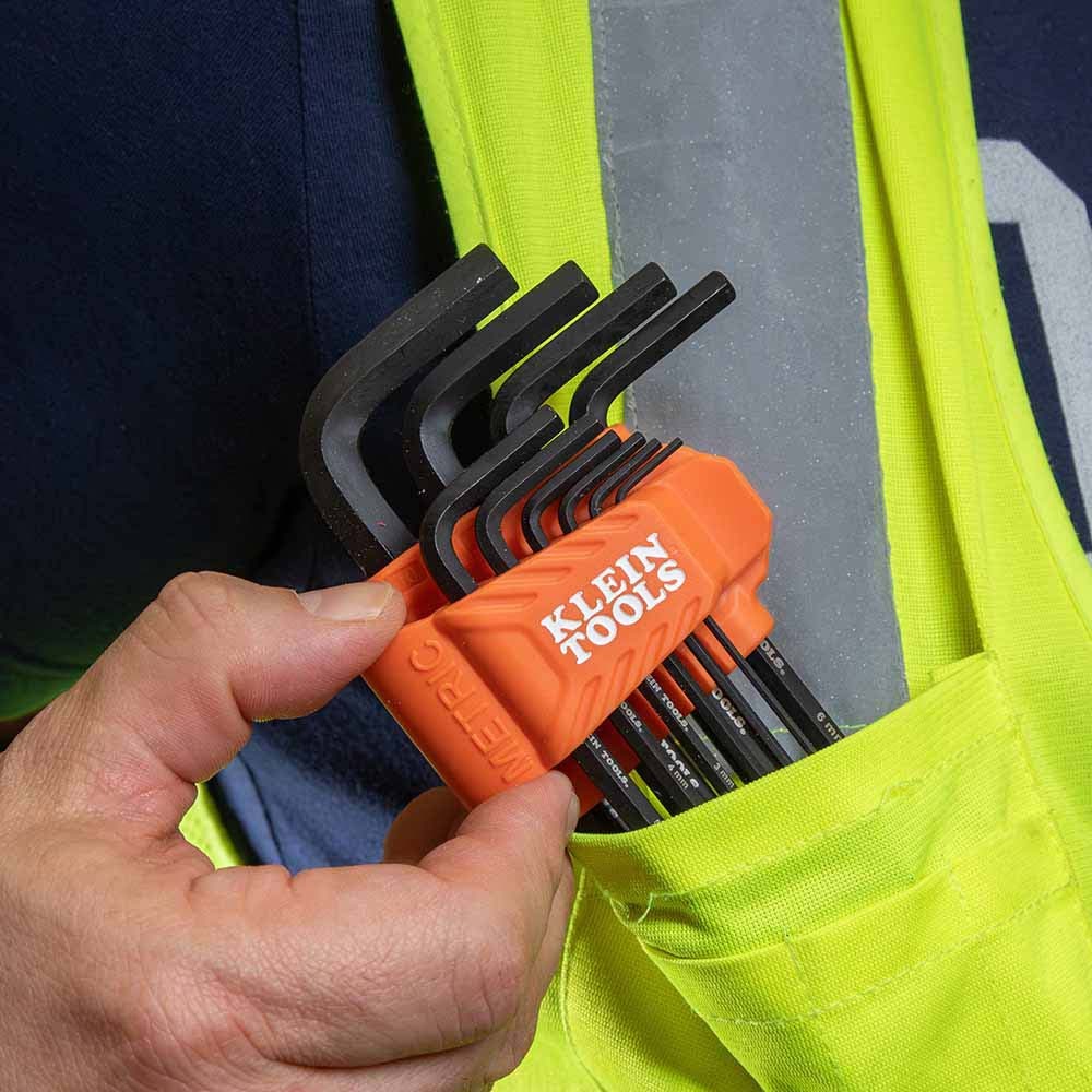 Klein LS10M Long Hex Key Set, Metric, 10-Piece - Image 8