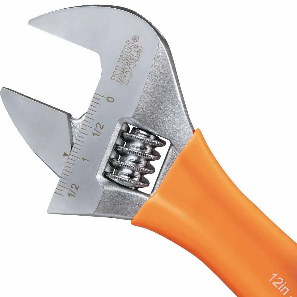 Klein O50712 Extra-Capacity Adjustable Wrench, 12" - Image 4
