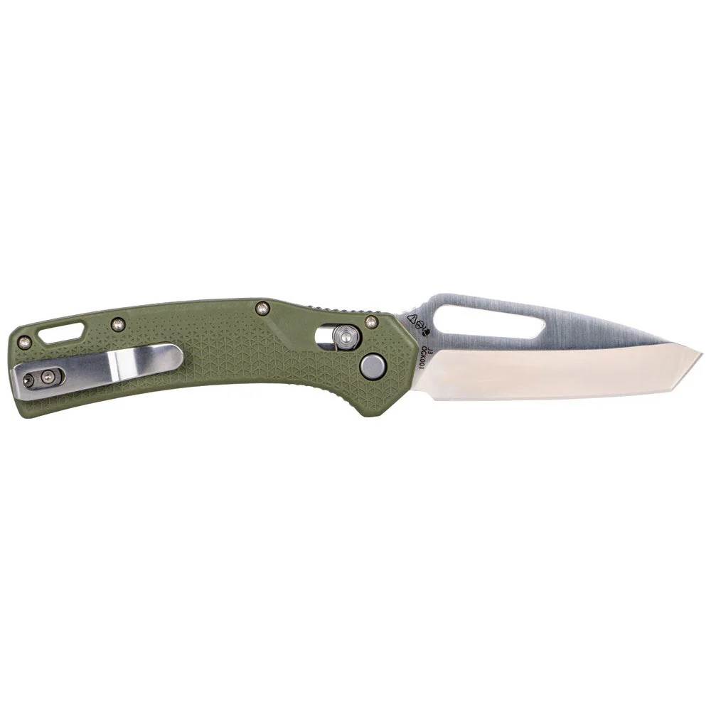 Klein OGK001GNT KTO Resurgence Knife, Tanto Blade, Moss Green Handle - Image 4