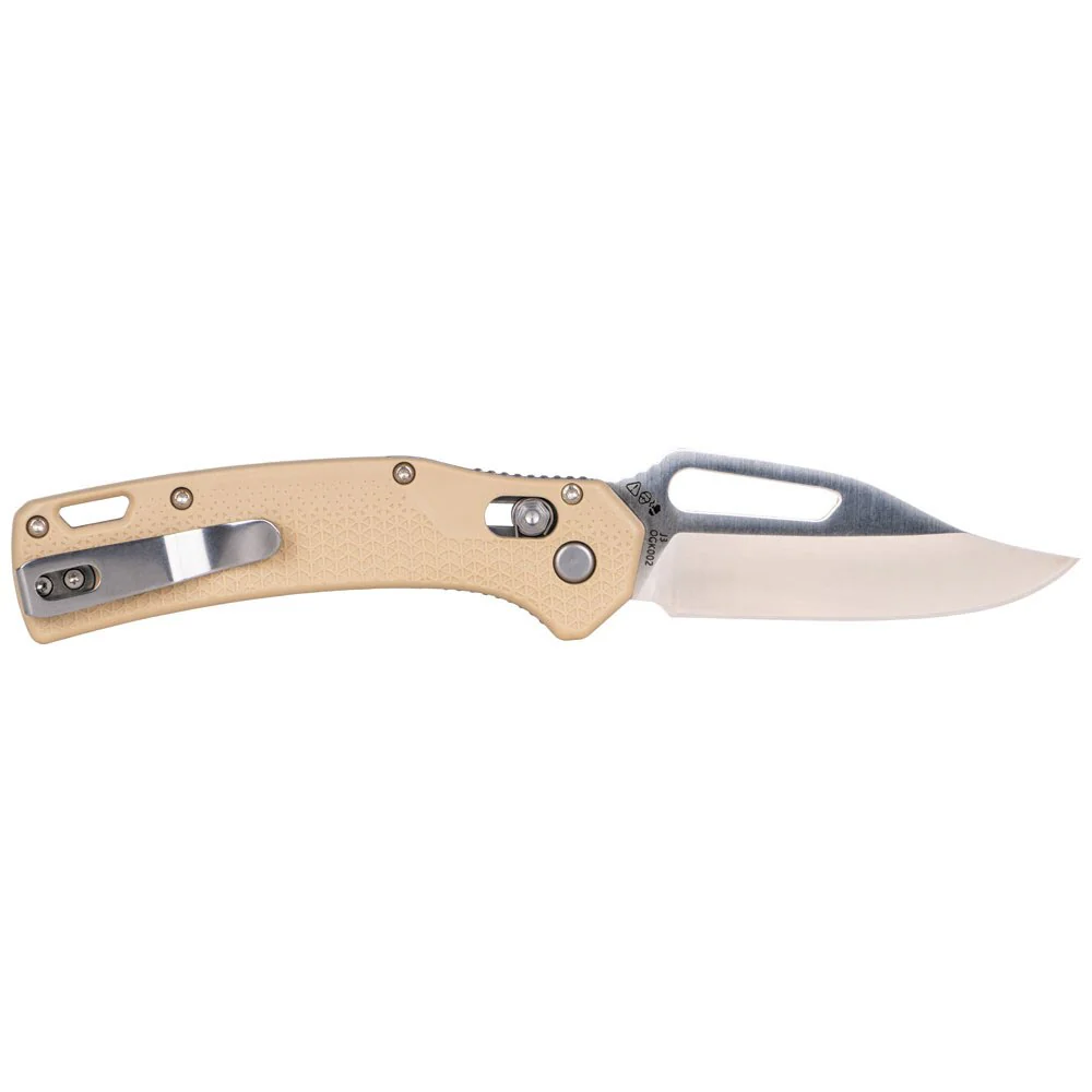 Klein OGK002TNT KTO Resurgence Knife,Clip Point Blade, Sand Handle - Image 4