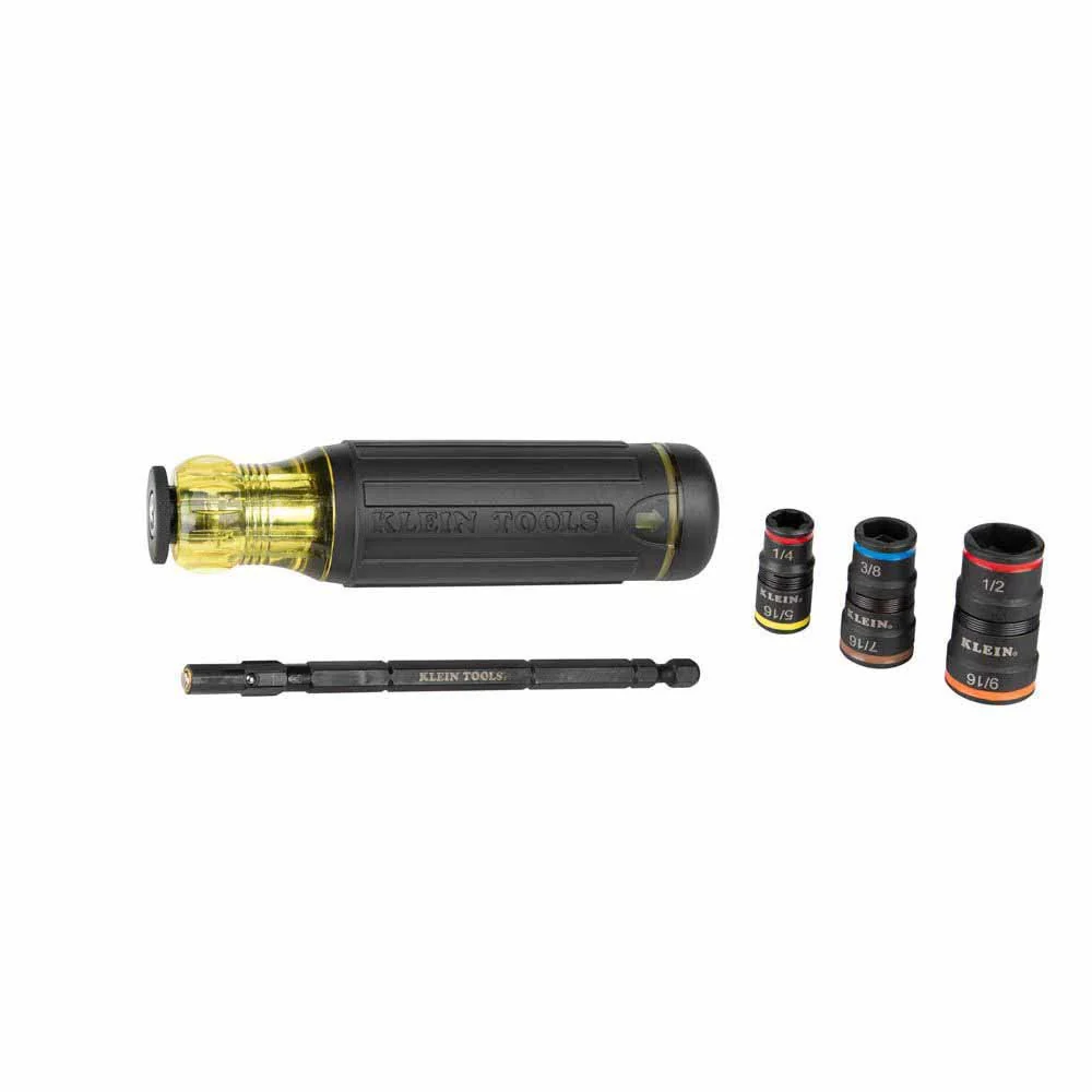 Klein Tools 32303HD 20-in-1 Impact Driver Set with Screwdriver Bits and Flip Sockets - Image 2