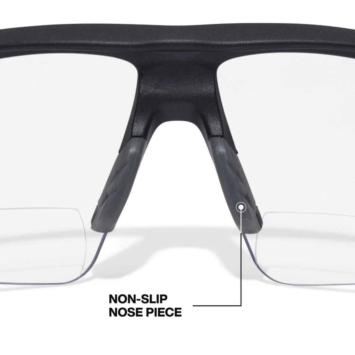 Klein Tools 3615 Bifocal Safety Glasses +2.00 Diopters Anti-Fog Clear Lens Wraparound Design (1 Pack) - Image 4