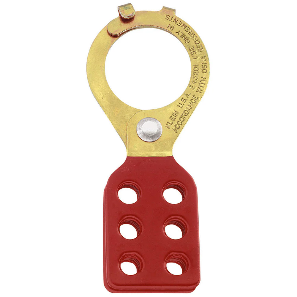 Klein Tools 45201 Lockouts, 1-1/2" Hasp, Interlocking Tabs - Image 2
