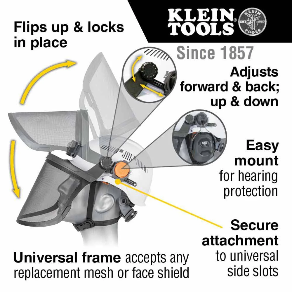Klein Tools 60475 Replacement Face Shield Frame - Image 2