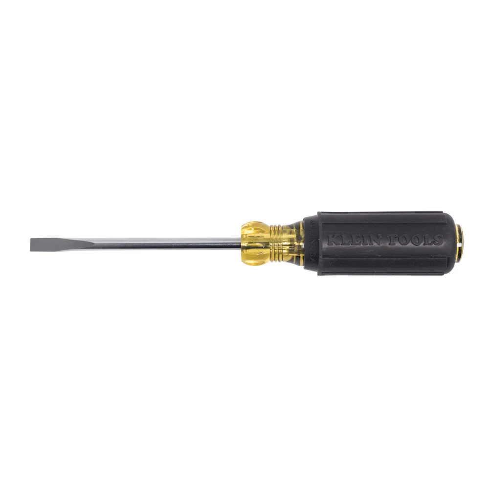 Klein Tools 605-4 1/4" Cabinet Tip Screwdriver 4" Shank - Image 4