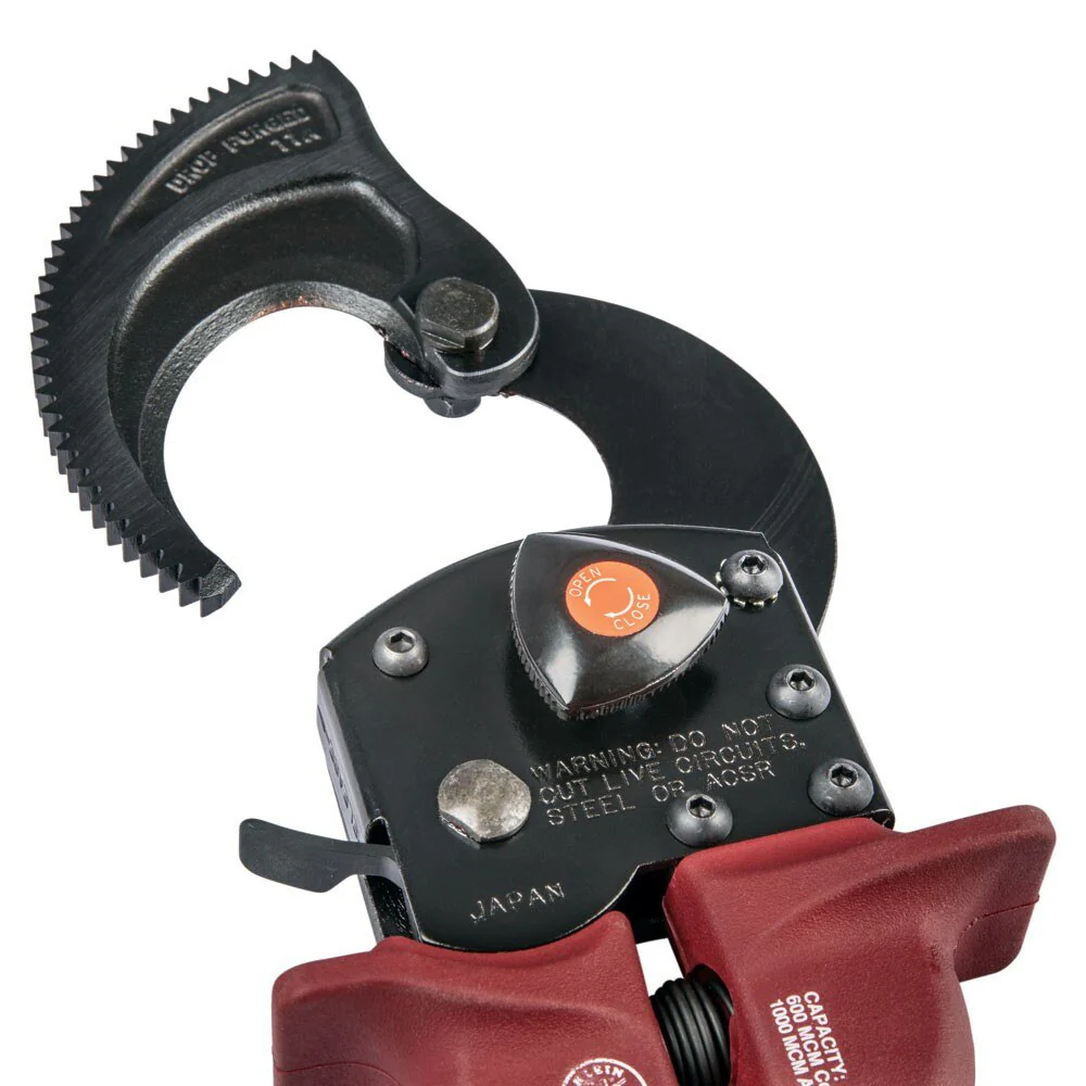 Klein Tools 63601 Compact Ratcheting Cable Cutter - Image 3