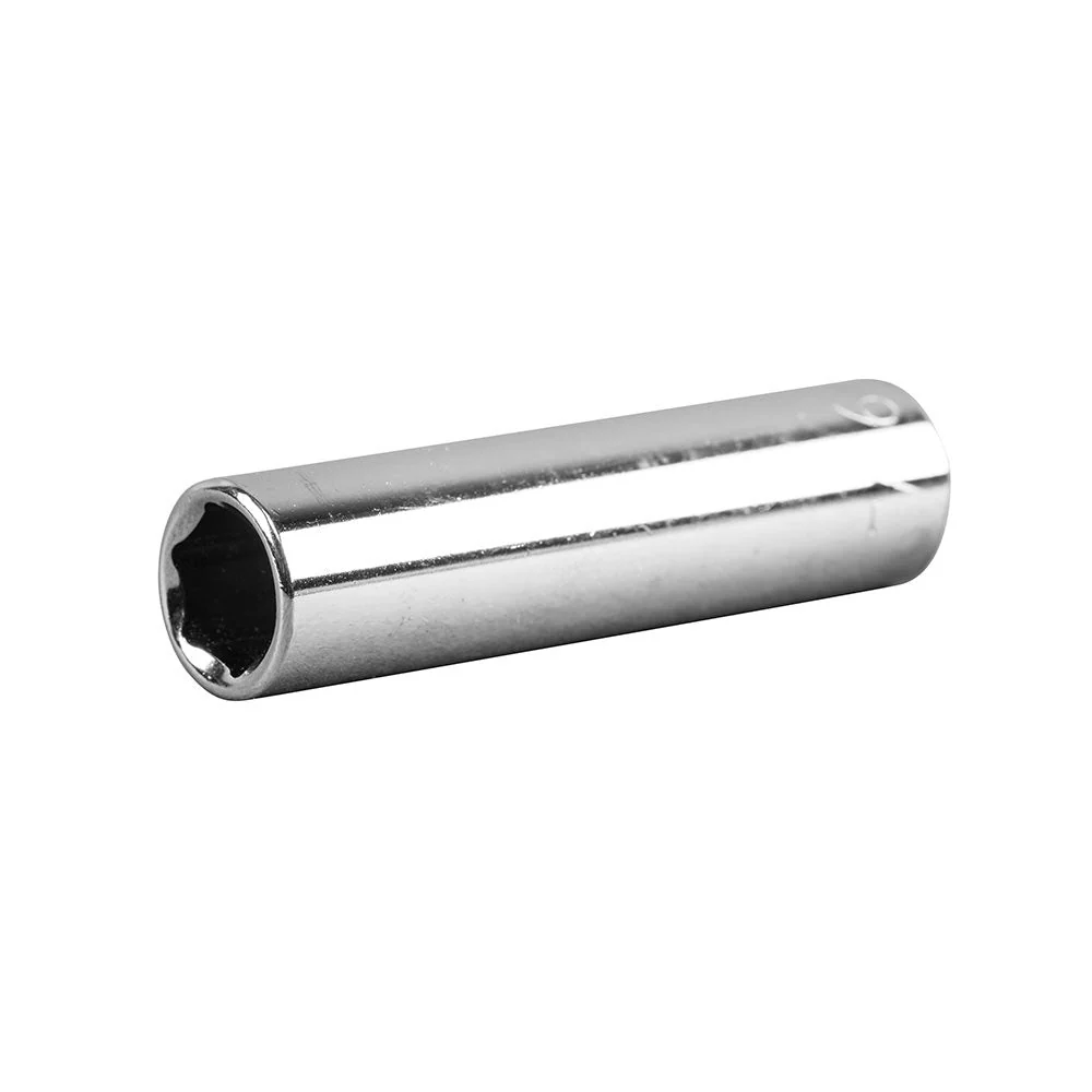 Klein Tools 65711 7/16" Deep 6-Point Socket, 3/8" Drive - Image 3