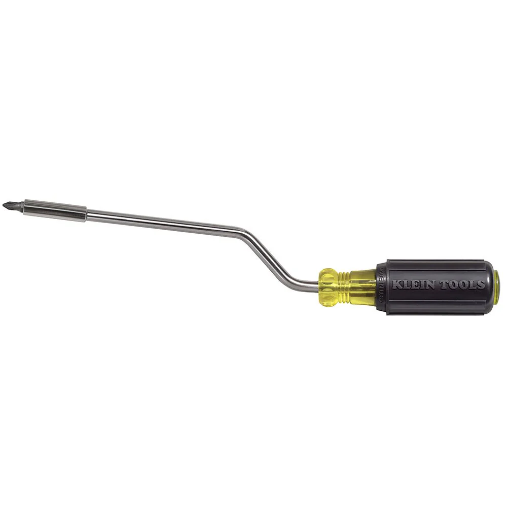 Klein Tools 67100 Multi-Bit Screwdriver, 2-in-1 Rapi-Drive Phillips and Slotted Bits - Image 6