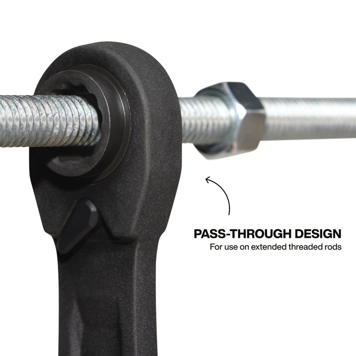 Klein Tools 68214 4-in-1 Ratcheting Box Wrench, Closed Box Ends, 1/4, 5/16, 3/8, 7/16 SAE, 6.5 in. Length (1 Pack) - Image 6