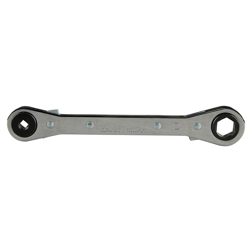 Klein Tools 68309 Ratcheting Refrigeration Wrench 6-13/16" - Image 2
