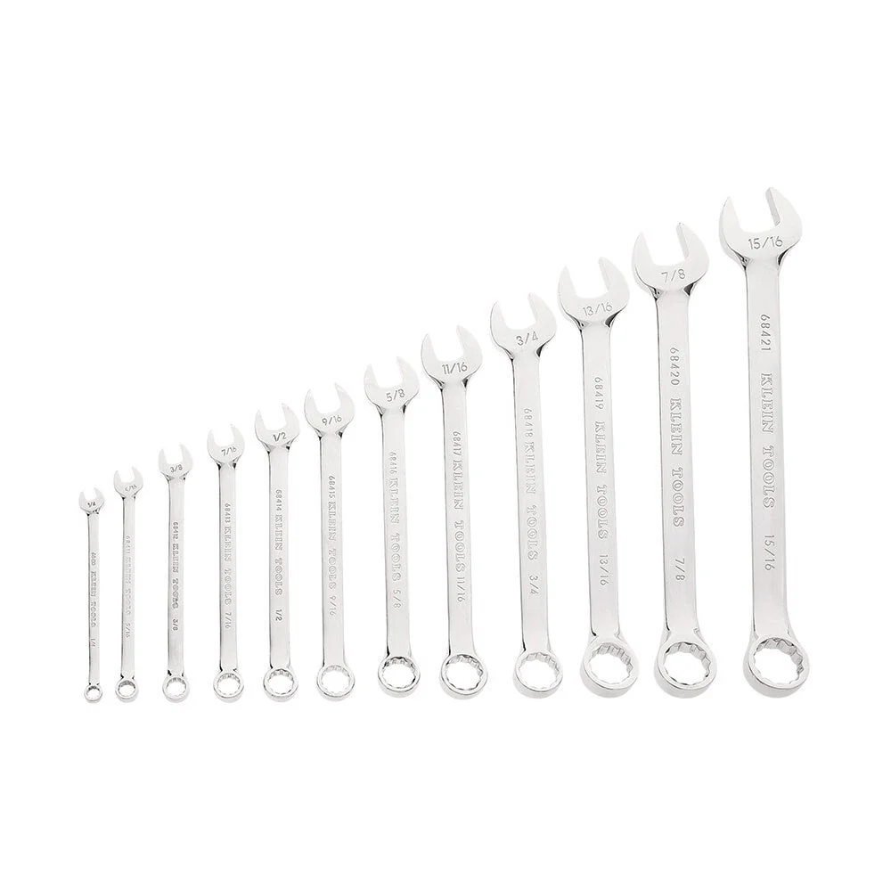 Klein Tools 68404 Combination Wrench Set, 12-Piece - Image 3