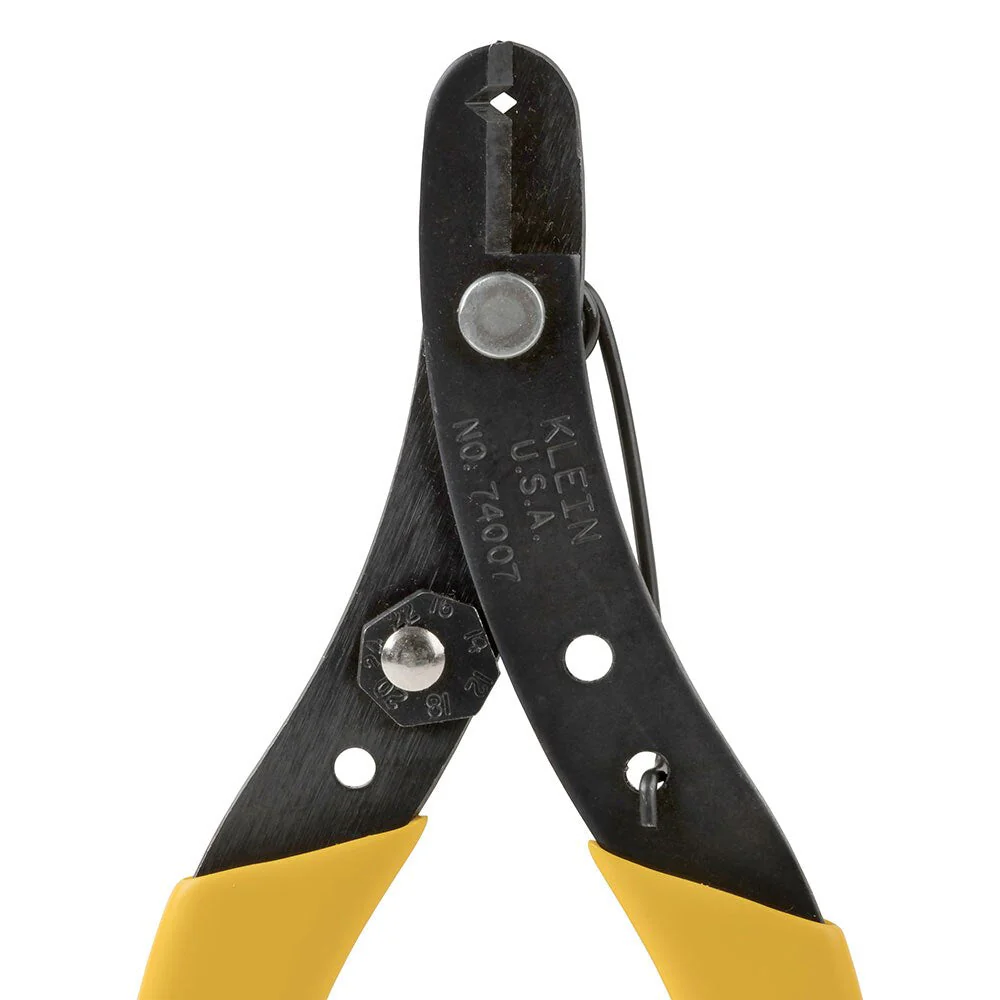 Klein Tools 74007 Adjustable Wire Stripper Solid and Stranded Wire - Image 3