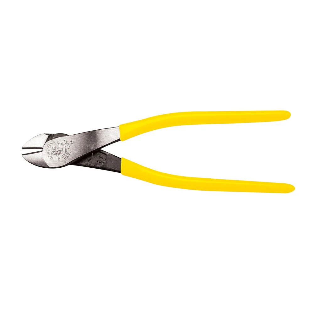 Klein Tools D2000-49 Pliers, Diagonal-Cutters, Angled Head, 9" - Image 3