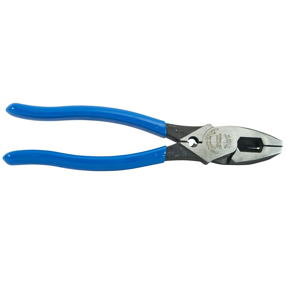 Klein Tools D2000-9NECR Lineman's Pliers with Crimping, 9" - Image 2