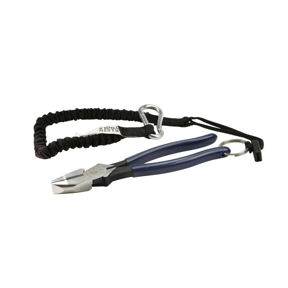 Klein Tools D213-9NETT Pliers, High Leverage Side Cutters, Tether Ring - Image 5
