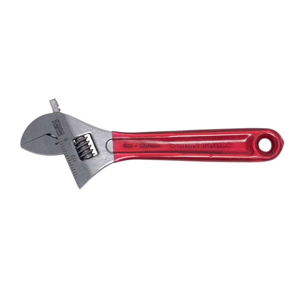 Klein Tools D507-6 Adjustable Wrench Extra Capacity, 6-1/2" - Image 4
