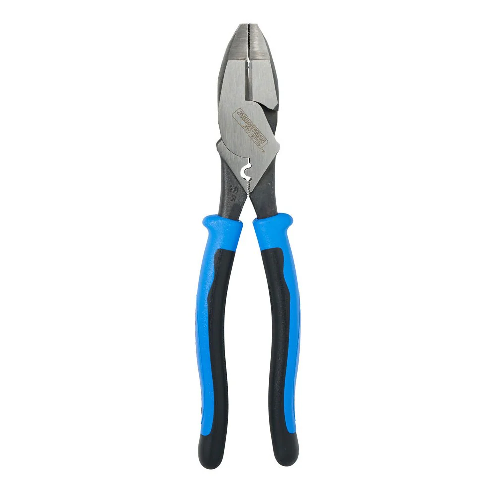 Klein Tools J2000-9NECRTP Lineman's Pliers, Fish Tape Pull/Crimping, 9" - Image 3