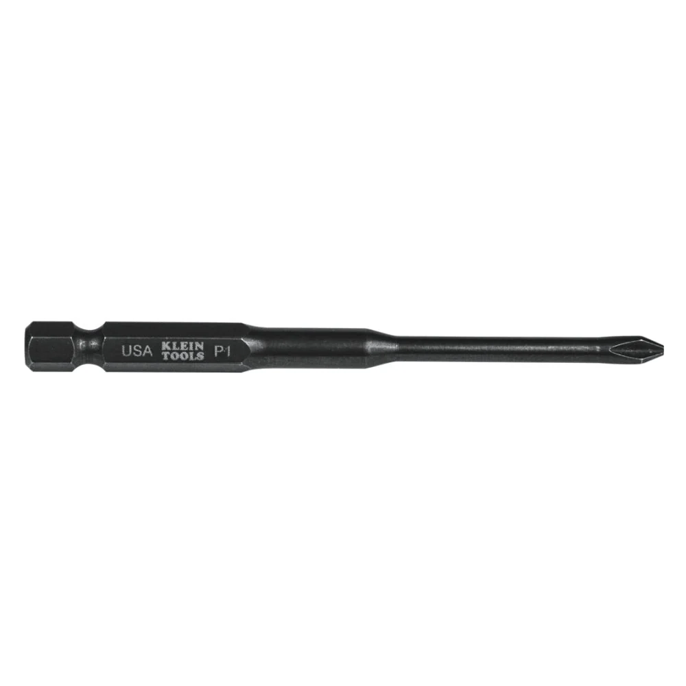 Klein Tools PH1355 #1 Phillips Power Drivers 3-1/2", 5-Pack - Image 2