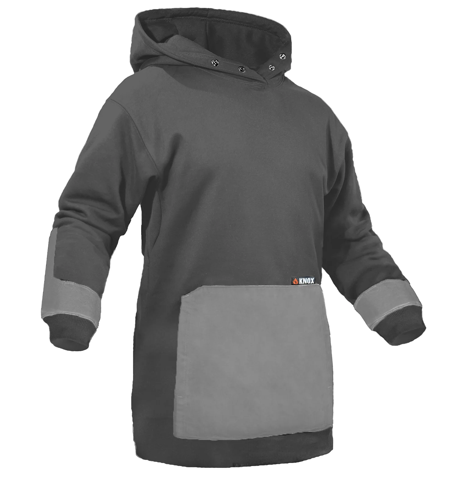 Knox Renegade FR Premium Work Hoodie Gray/Light Gray - Image 2