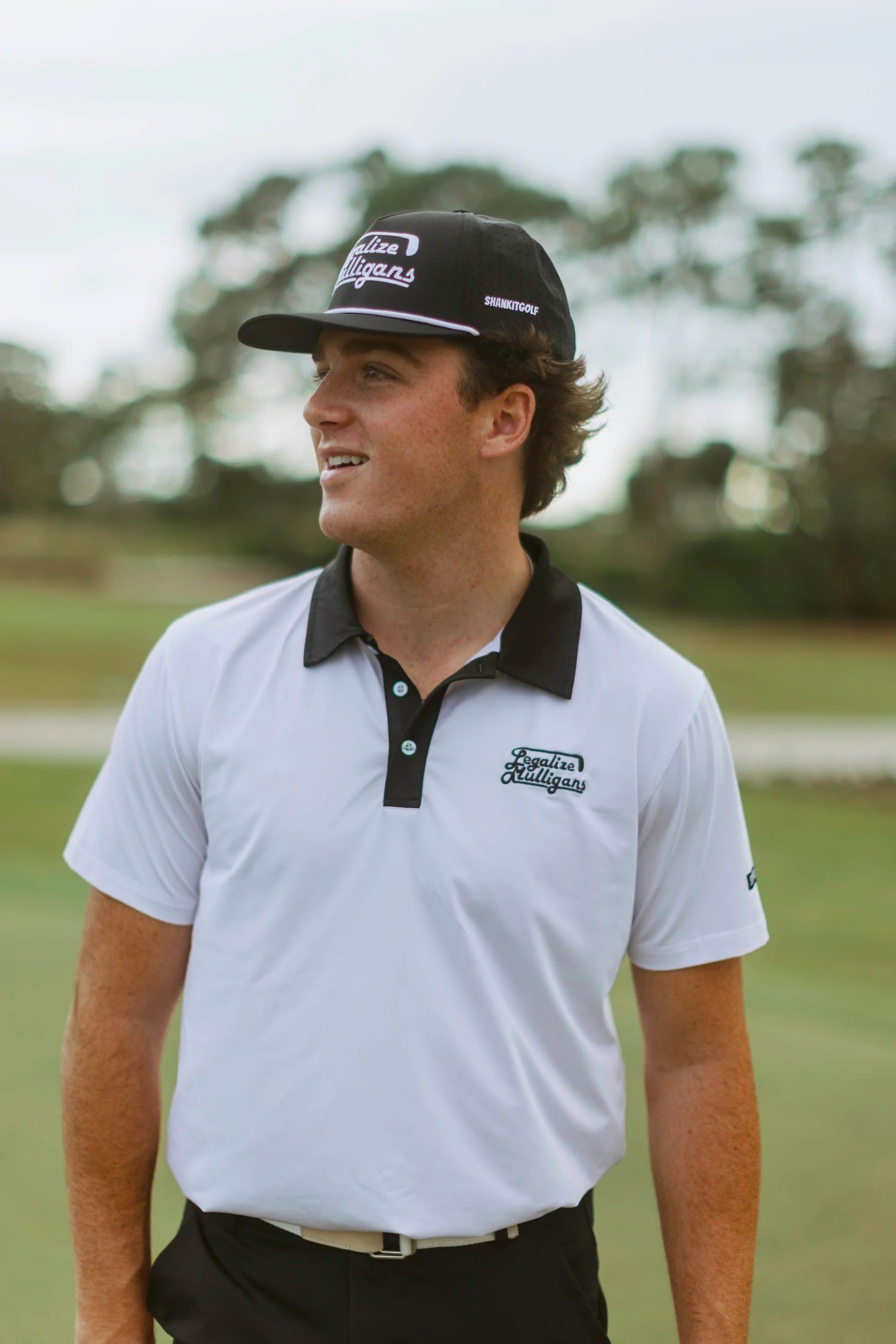 Legalize Mulligans White Polo - Image 2