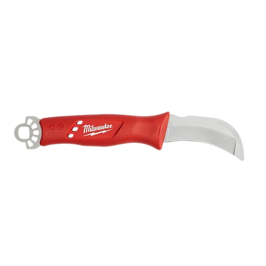 Lineman’s Blunt Tip Hawkbill Knife w/ STICKWORK 3in1 Ring - Image 2
