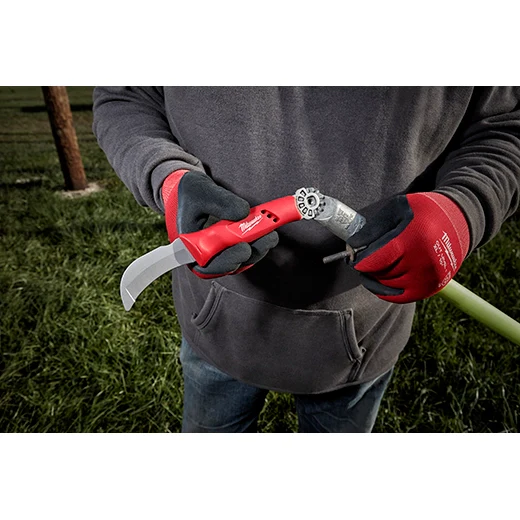 Lineman’s Blunt Tip Hawkbill Knife w/ STICKWORK 3in1 Ring - Image 7