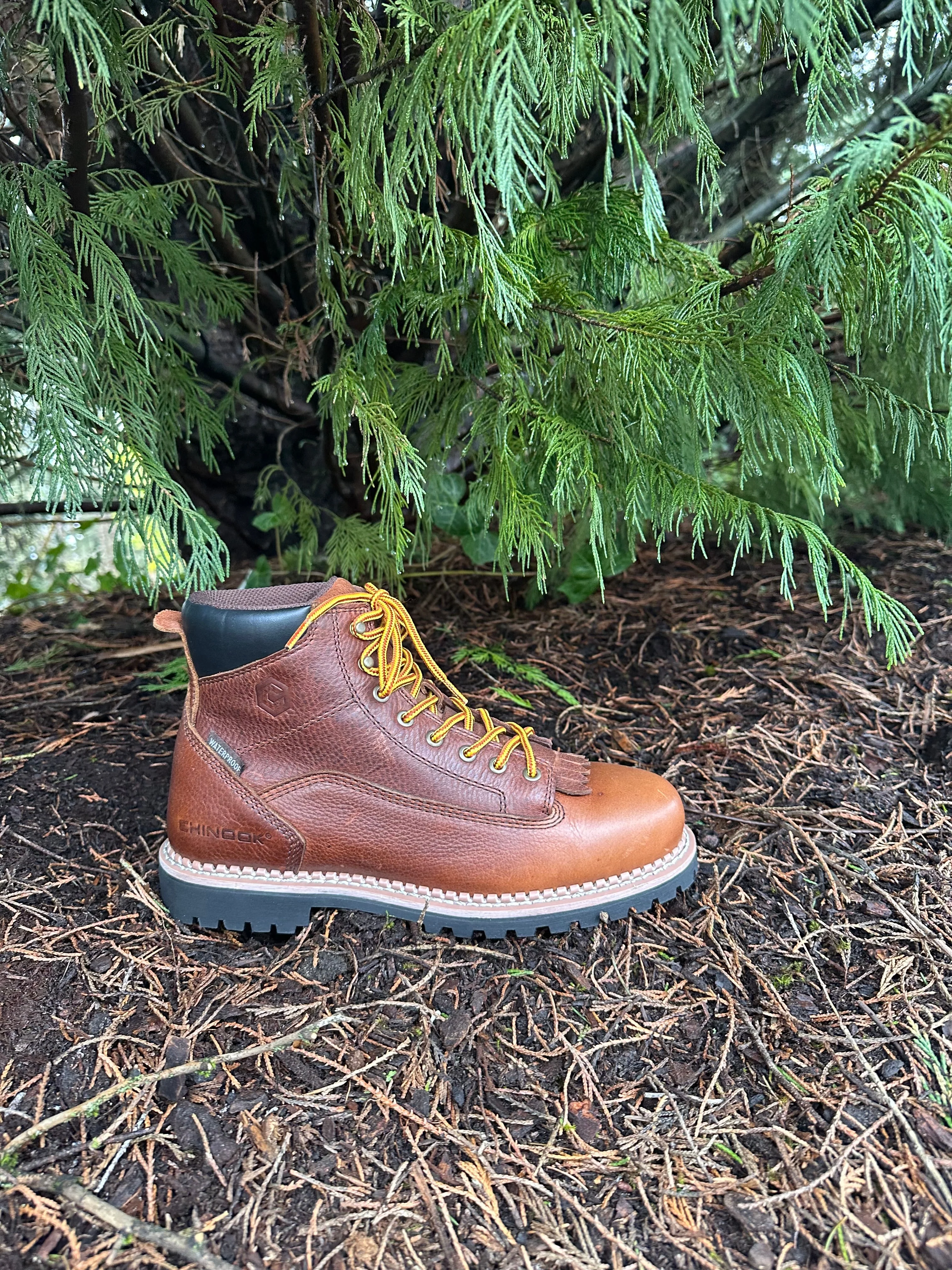 Logger 6” Men’s Waterproof Work Boot - Brown - Image 8
