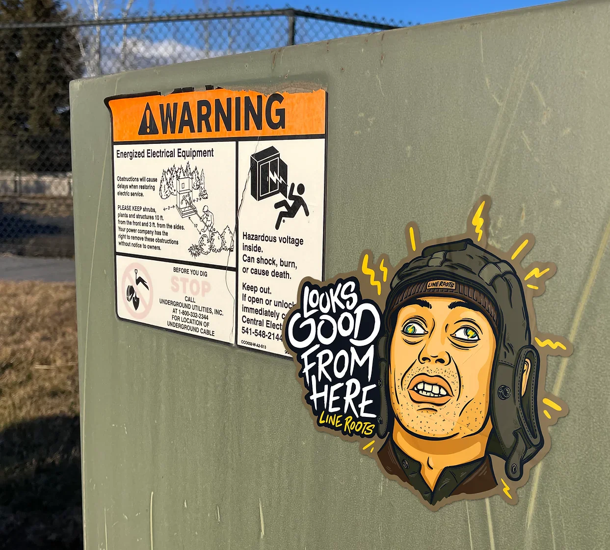 Looks Good From Here Decal - Image 4