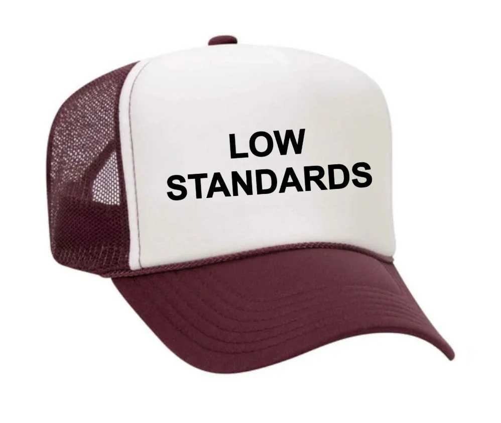 Low Standards Trucker Hat - Image 31