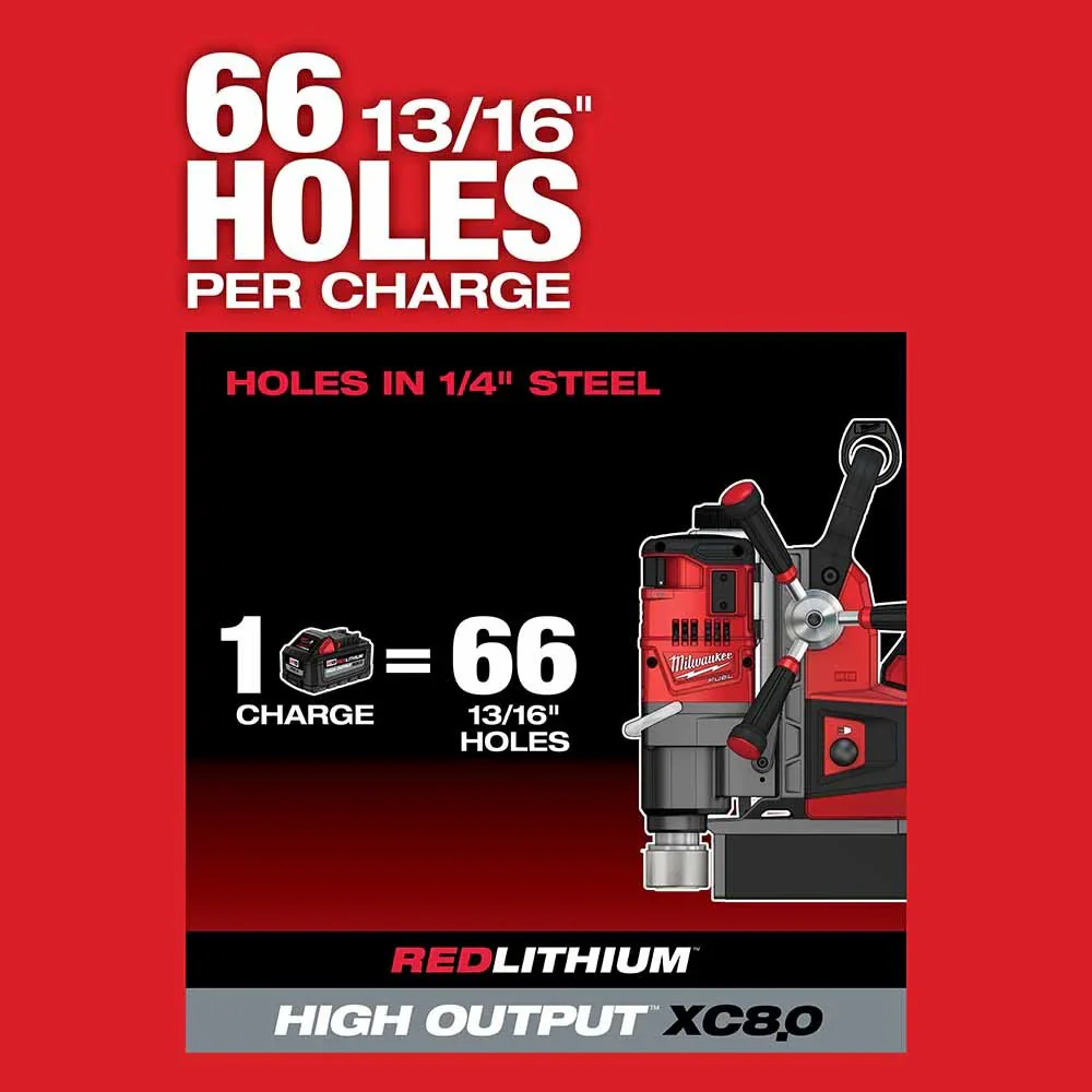 M18 FUEL 1-1/2 Lineman Magnetic Drill High Demand Kit - Image 9